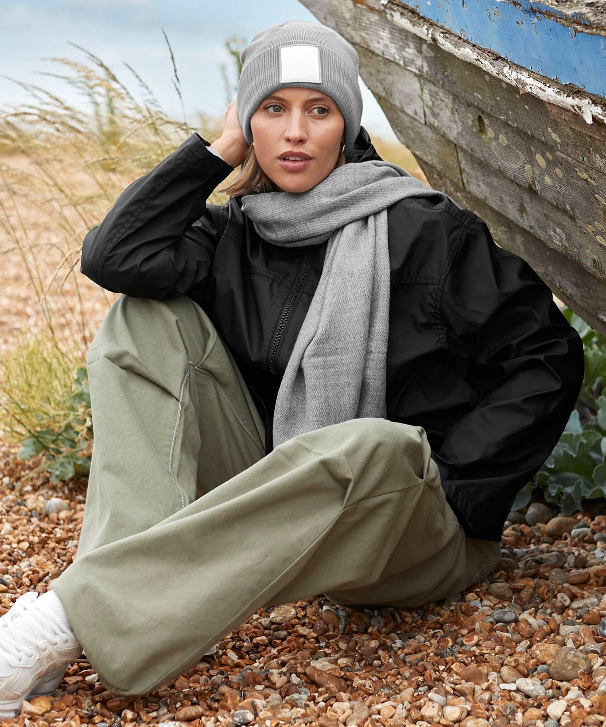 Beechfield B337R Appliqué Patch Beanie