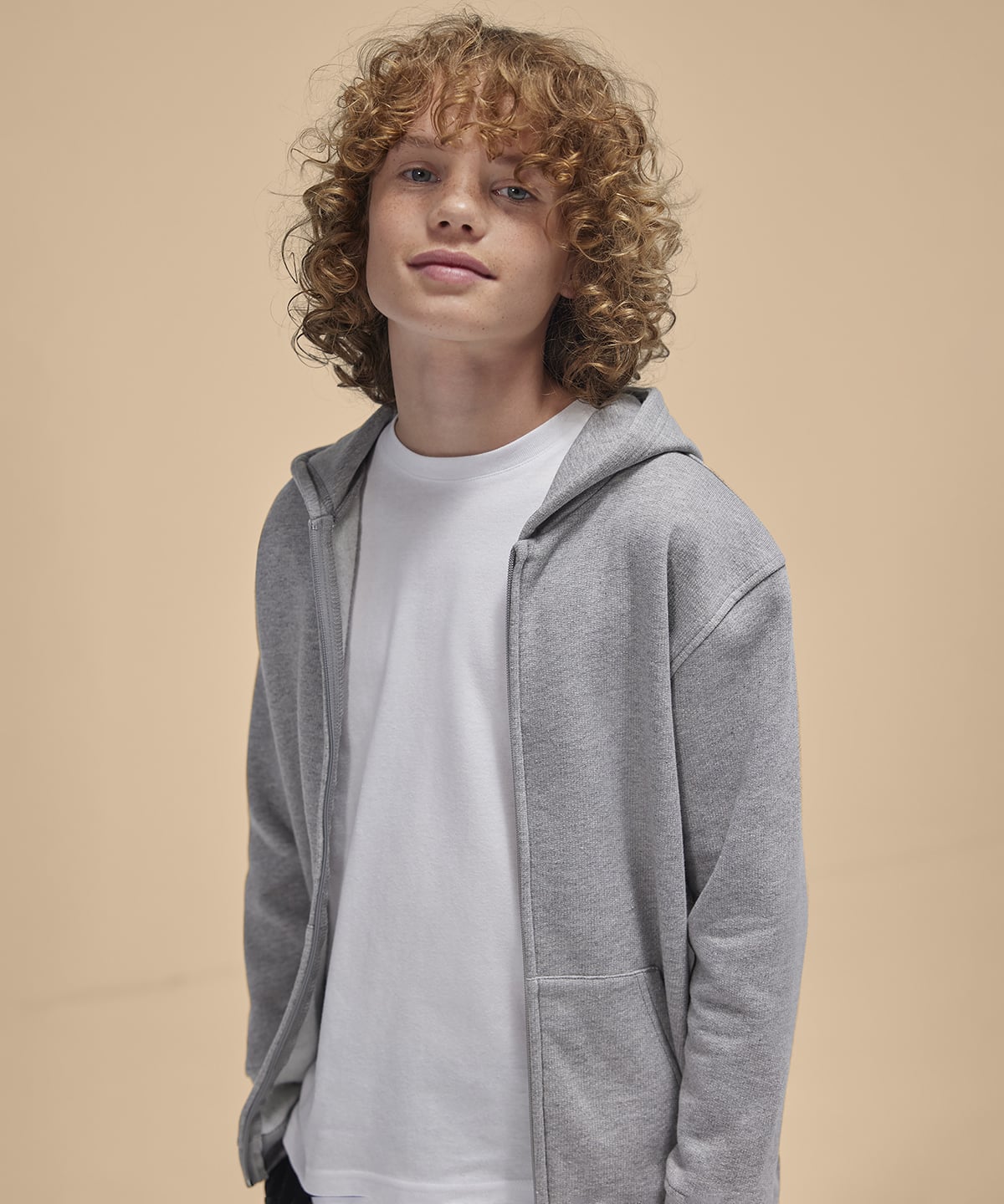 B&C Collection B432B B&c Id.334 Zip Hoodie /Kids