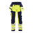 Blaklader Softshell Hi-Vis Trousers 1820 #colour_hi-vis-yellow-navy-blue