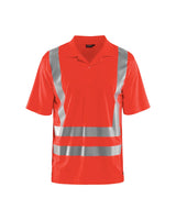 Blaklader Uv Polo Shirt Hi-Vis 3391 #colour_hi-vis-red