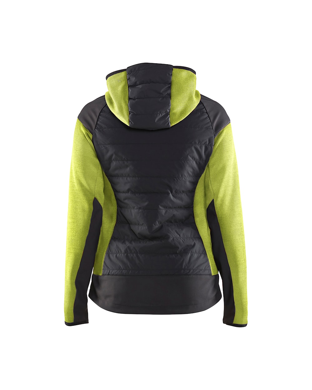 Blaklader Women's Hybrid Jacket 5931 #colour_hi-vis-yellow-black