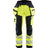 Blaklader Softshell Hi-Vis Trousers Women 7118 #colour_hi-vis-yellow-black