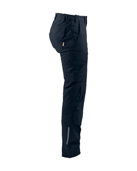 Blaklader Women's Industry Trousers Stretch 7106 #colour_dark-navy-blue