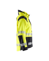 Blaklader Shell Jacket Hi-Vis 4435 #colour_hi-vis-yellow-black