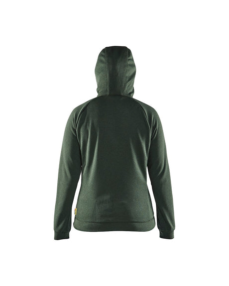 Blaklader Women's Hybrid Sweater 3464 #colour_autumn-green-black