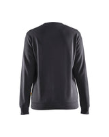 Blaklader Sweatshirt Women 3408 #colour_mid-grey-black