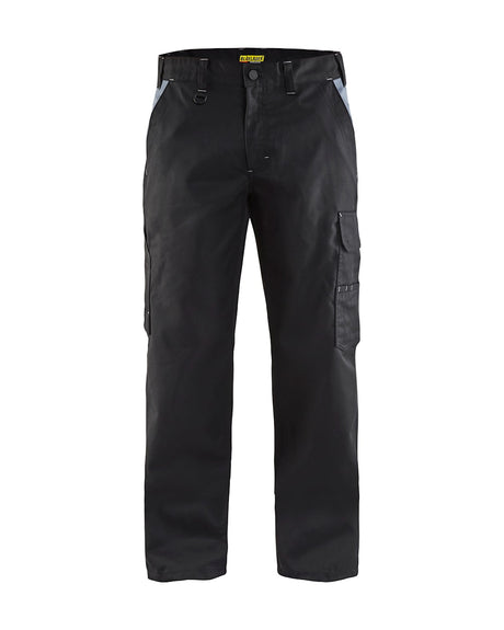 Blaklader Industry Trousers 14041800 - Black/Grey #colour_black-grey