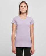 Build Your Brand Basic Women's Basic Tee - Lilac