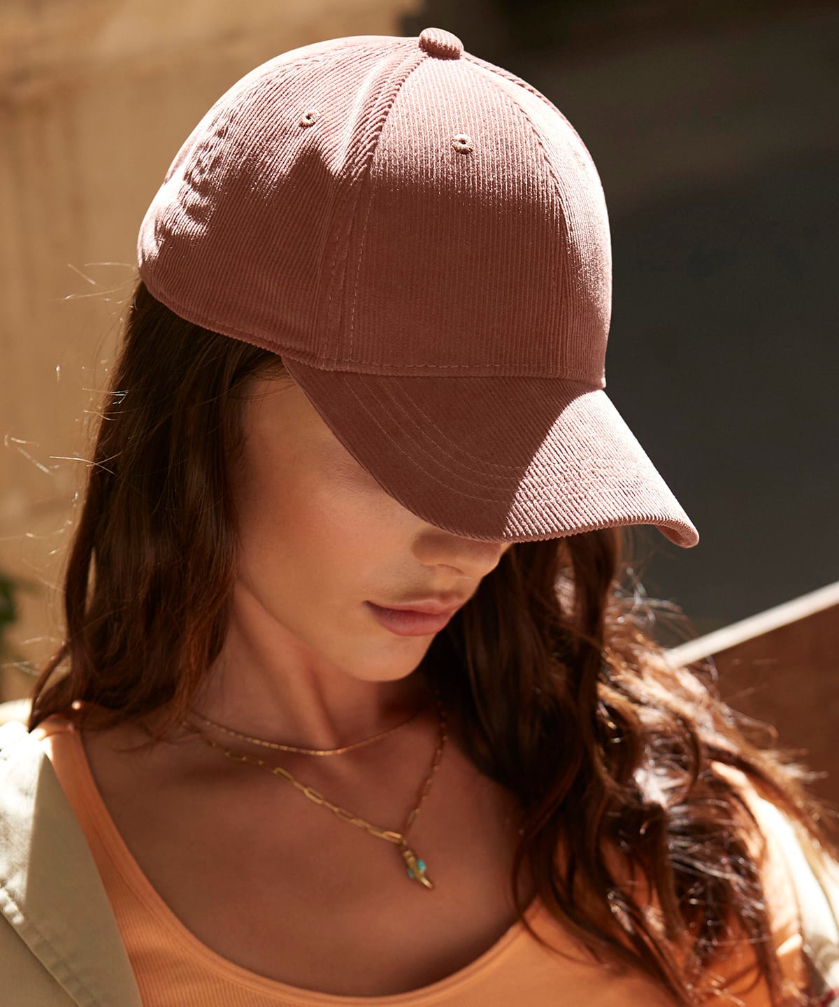 Beechfield BC680 Earthaware® Organic Cord Baseball Cap
