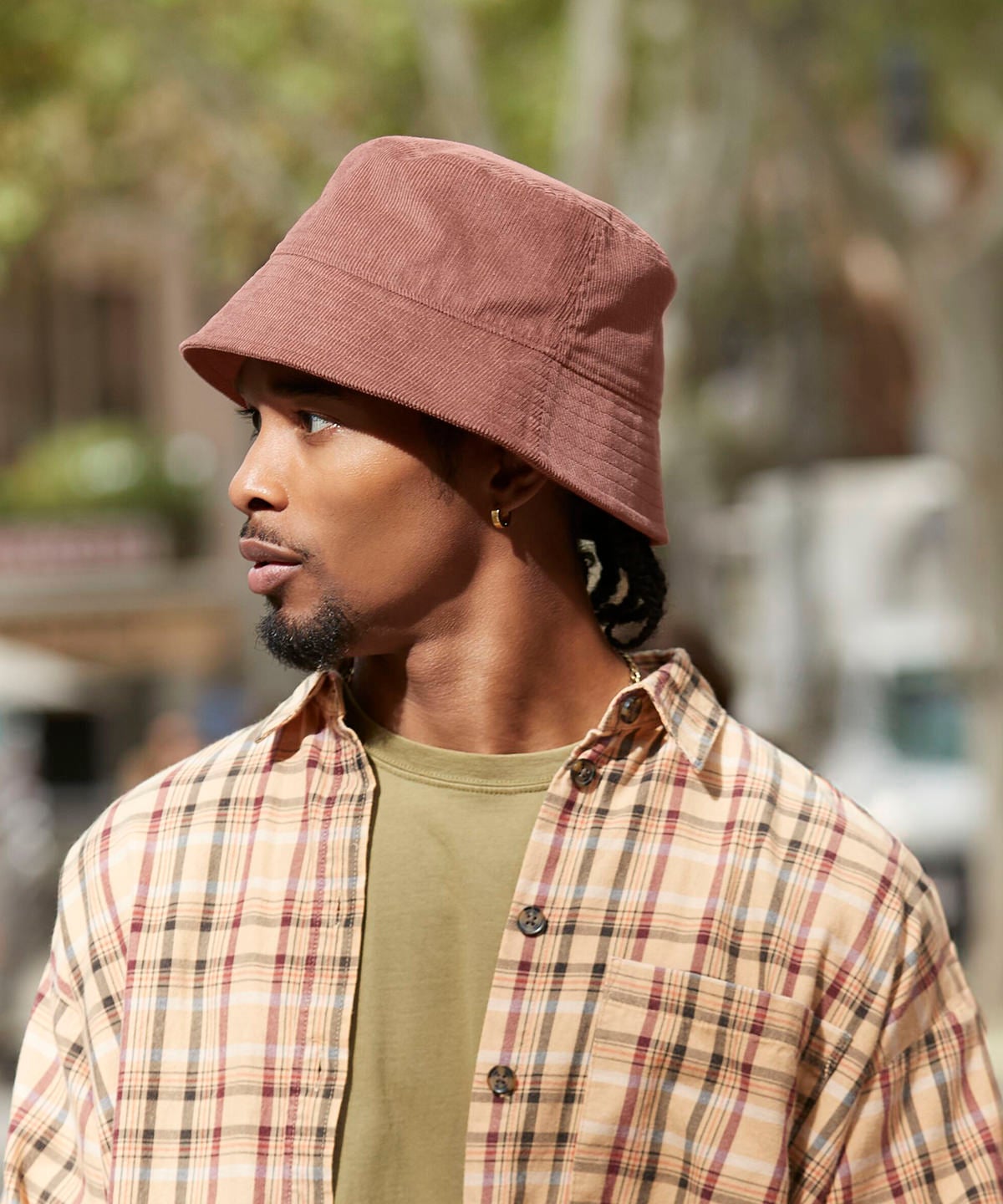 Beechfield BC687 Earthaware® Organic Cord Bucket Hat