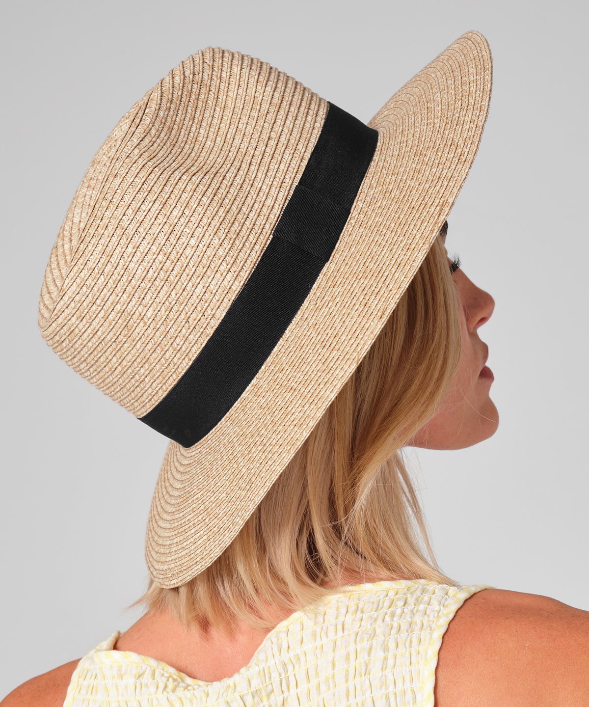 Beechfield BC725 Straw Fedora
