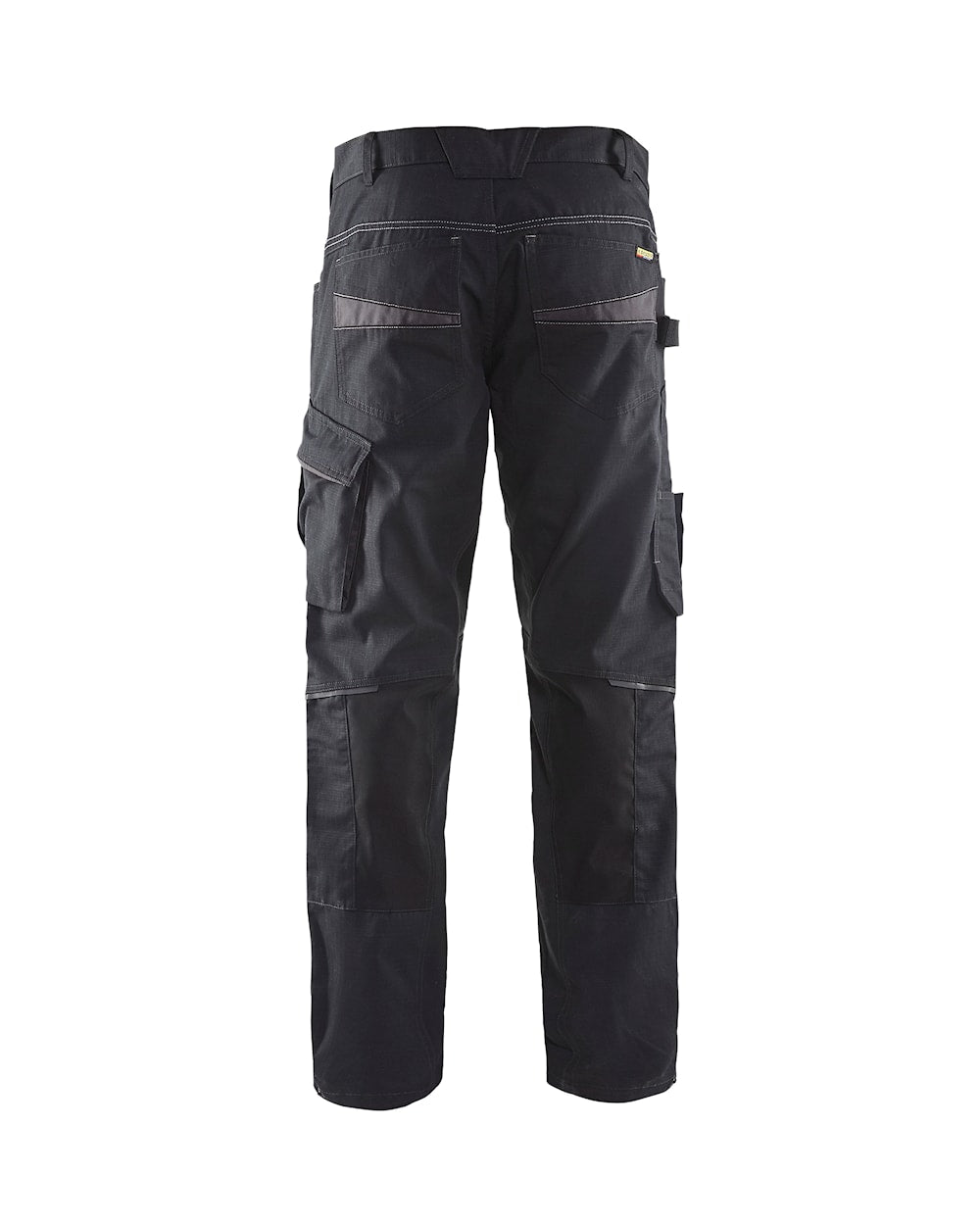 Blaklader Service Trousers with Stretch 1495 #colour_black-dark-grey