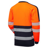 Supertouch Hi-Vis Eco Two Tone Cotton Cool Sweatshirt