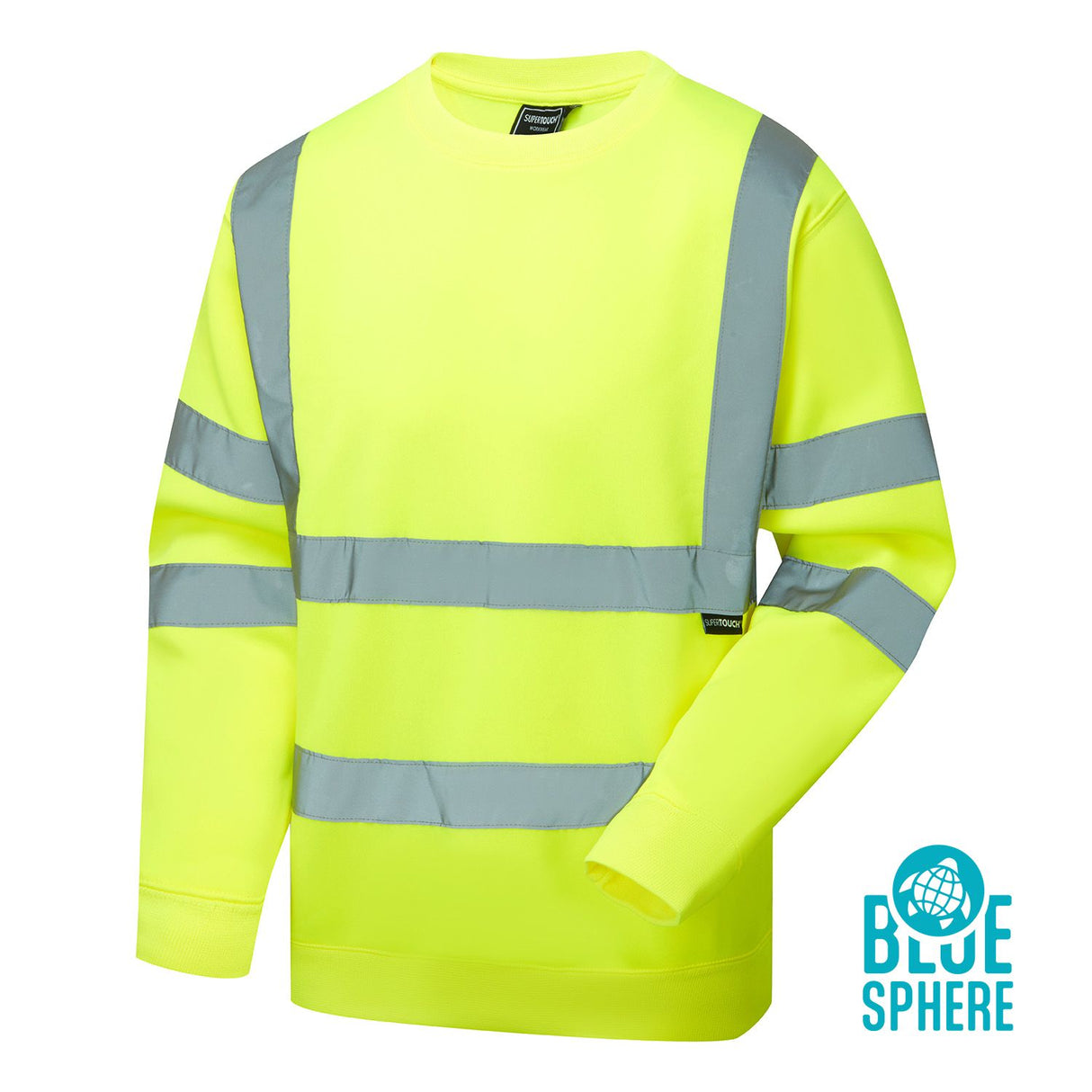 Supertouch Supertouch Eco Hi-Vis Sweatshirt