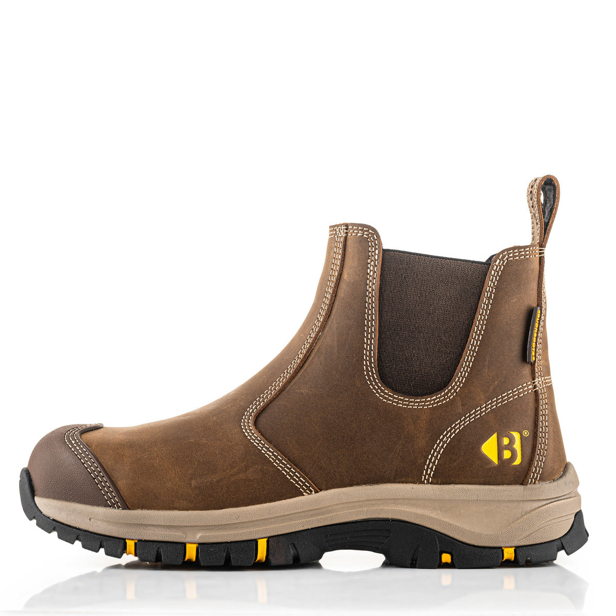 Buckbootz WIZARDZ Leather Safety Dealer Boot