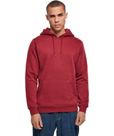 Build Your Brand Heavy Hoodie - Burgundy