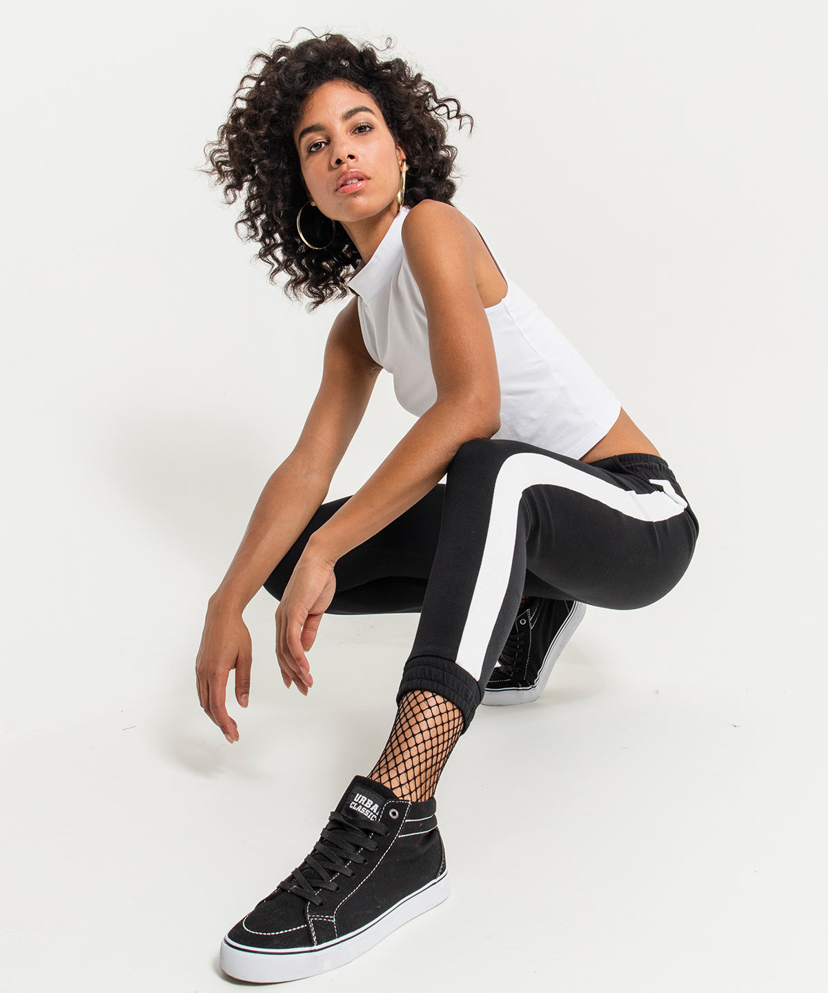 Build Your Brand Women's Interlock Jog Pants