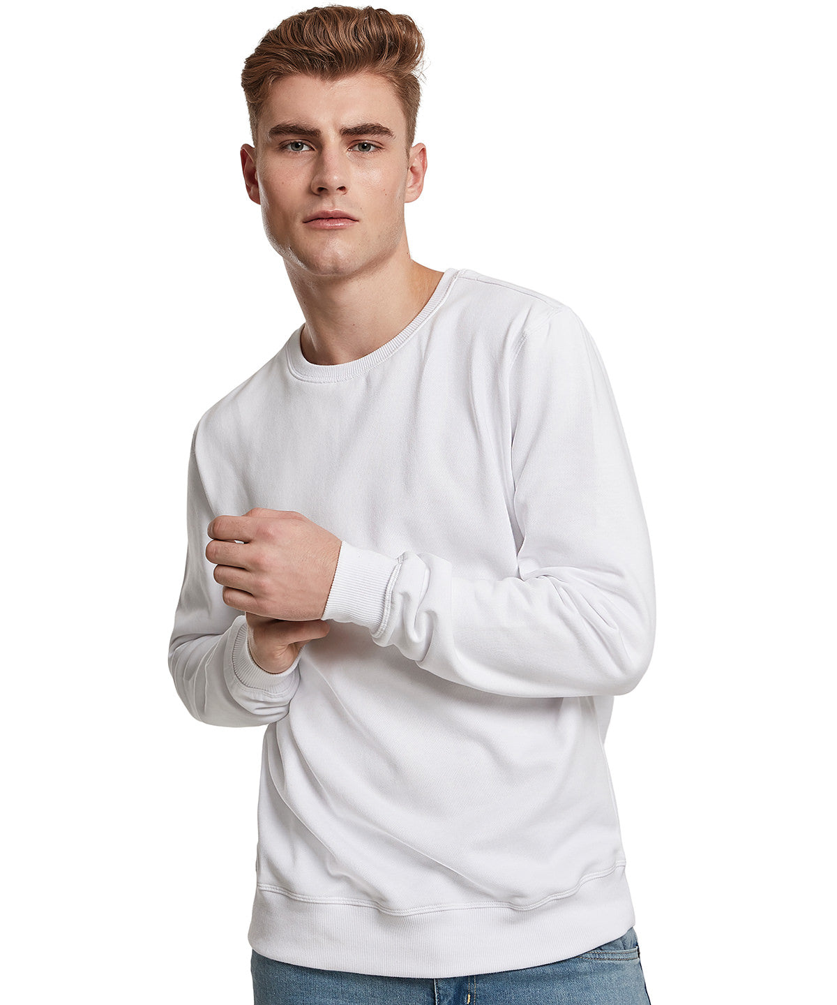 Build Your Brand Premium Crew Neck