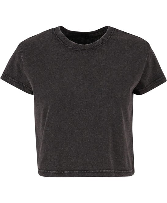 Build Your Brand BY305 Women’s Vintage Cropped Tee