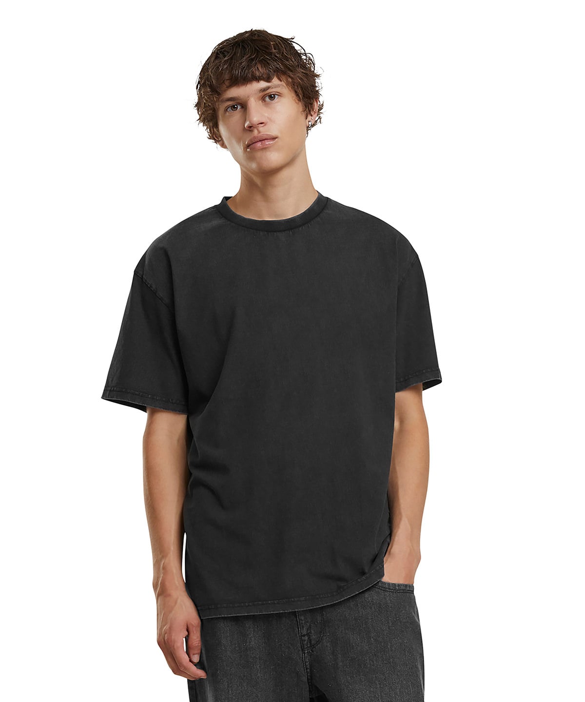 Build Your Brand BY307 Vintage Heavy Loose Tee