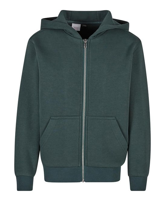 Build Your Brand BY316 Kids Fluffy Zip Hoodie