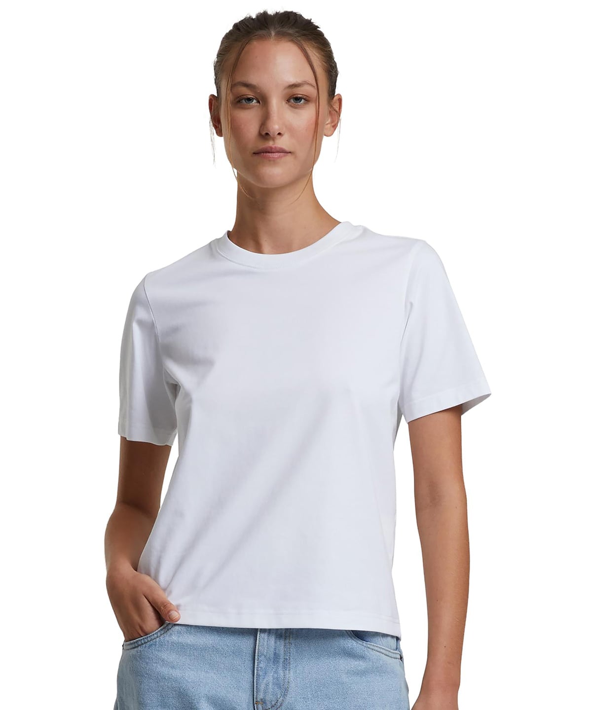 Build Your Brand BY369 Women’s Sorona Loose-Fit Tee