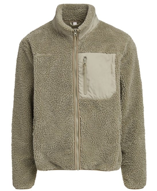 Build Your Brand BY406 Bonded Sherpa Jacket