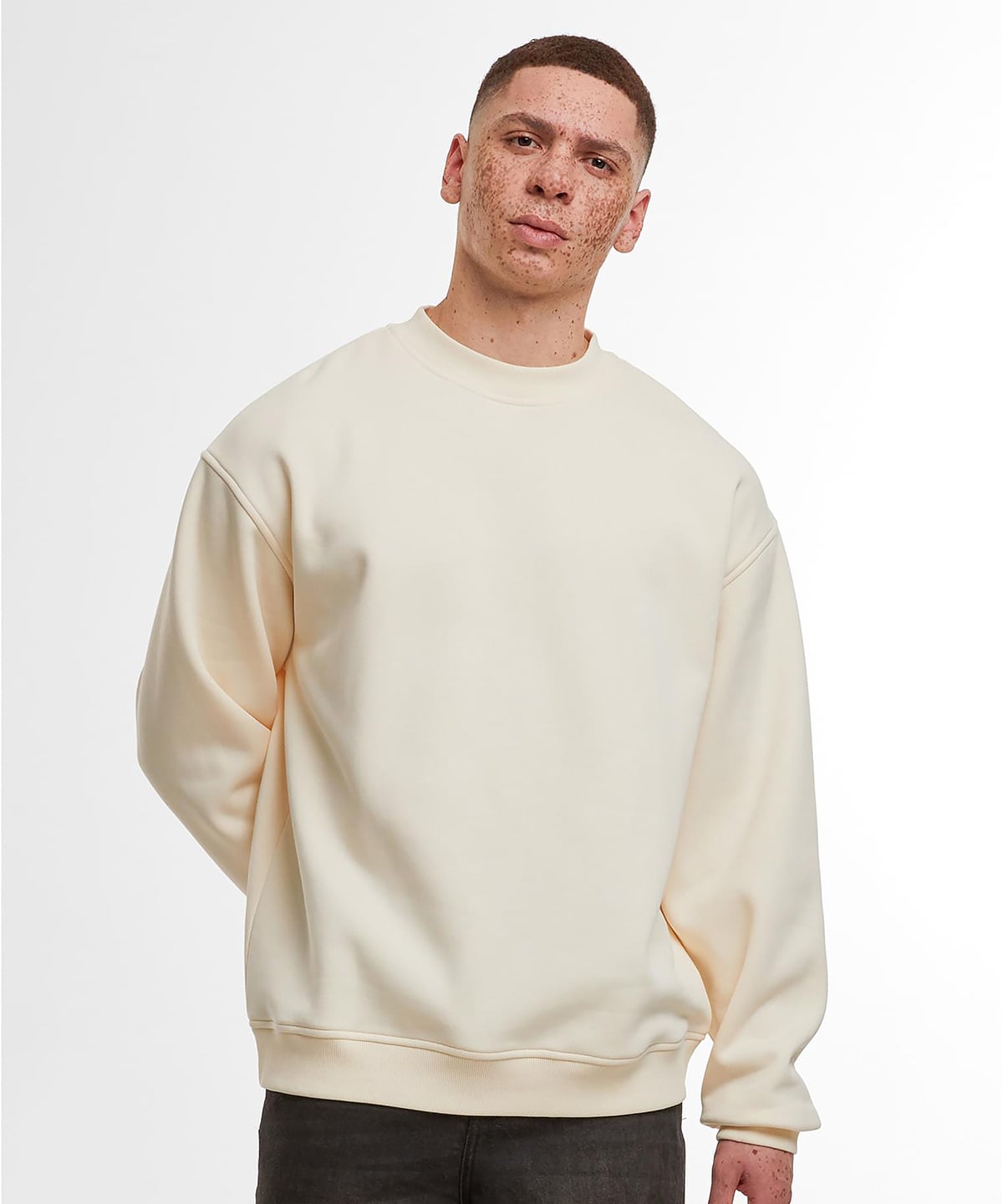 Build Your Brand BY409 Loose-Fit Sweatshirt