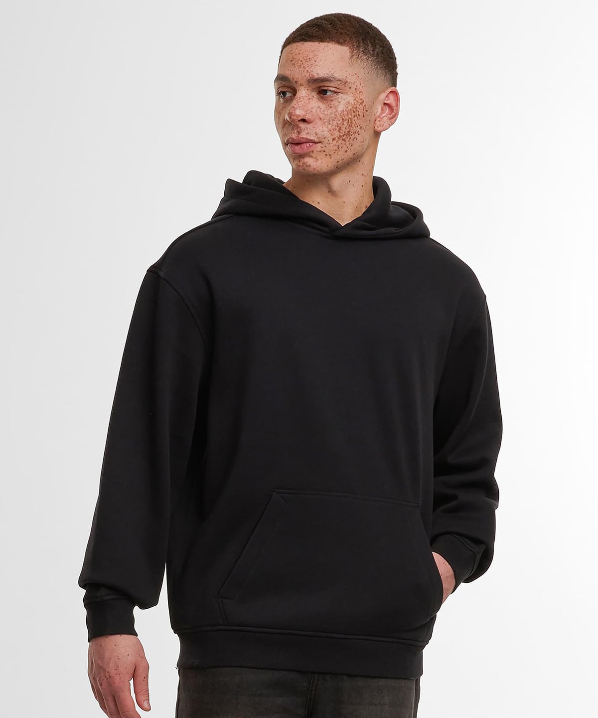 Build Your Brand BY410 Loose-Fit Hoodie