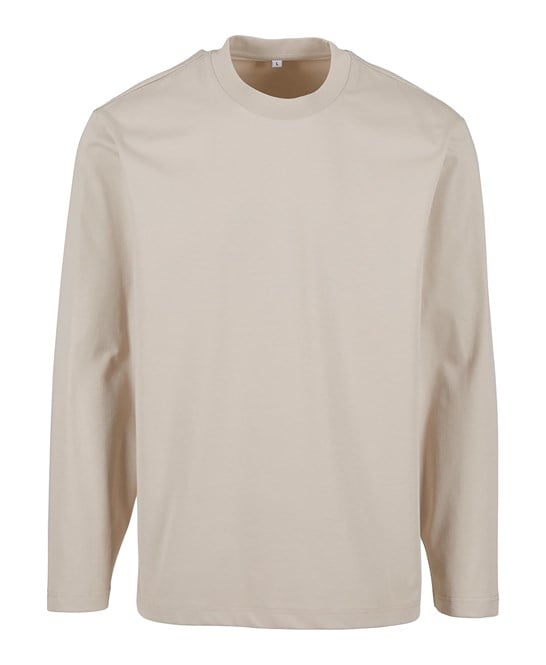 Build Your Brand BY420 Sorona Loose Long Sleeve