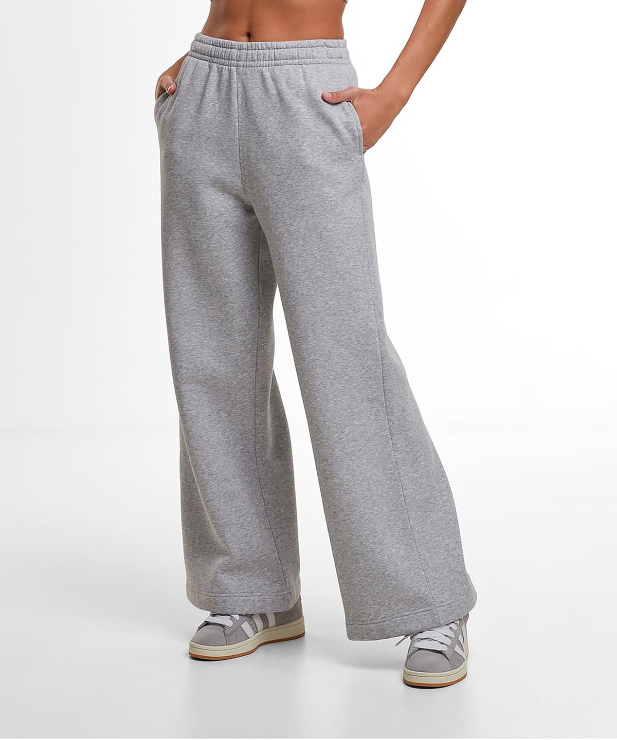 Build Your Brand BY431 Women’s Wide-Leg Sweatpants