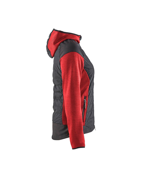 Blaklader Women's Hybrid Jacket 5931 #colour_red-black