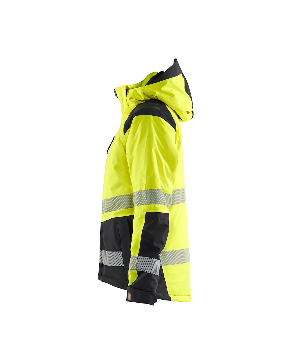 Blaklader Women's Winter Jacket Hi-Vis 4456 #colour_hi-vis-yellow-black