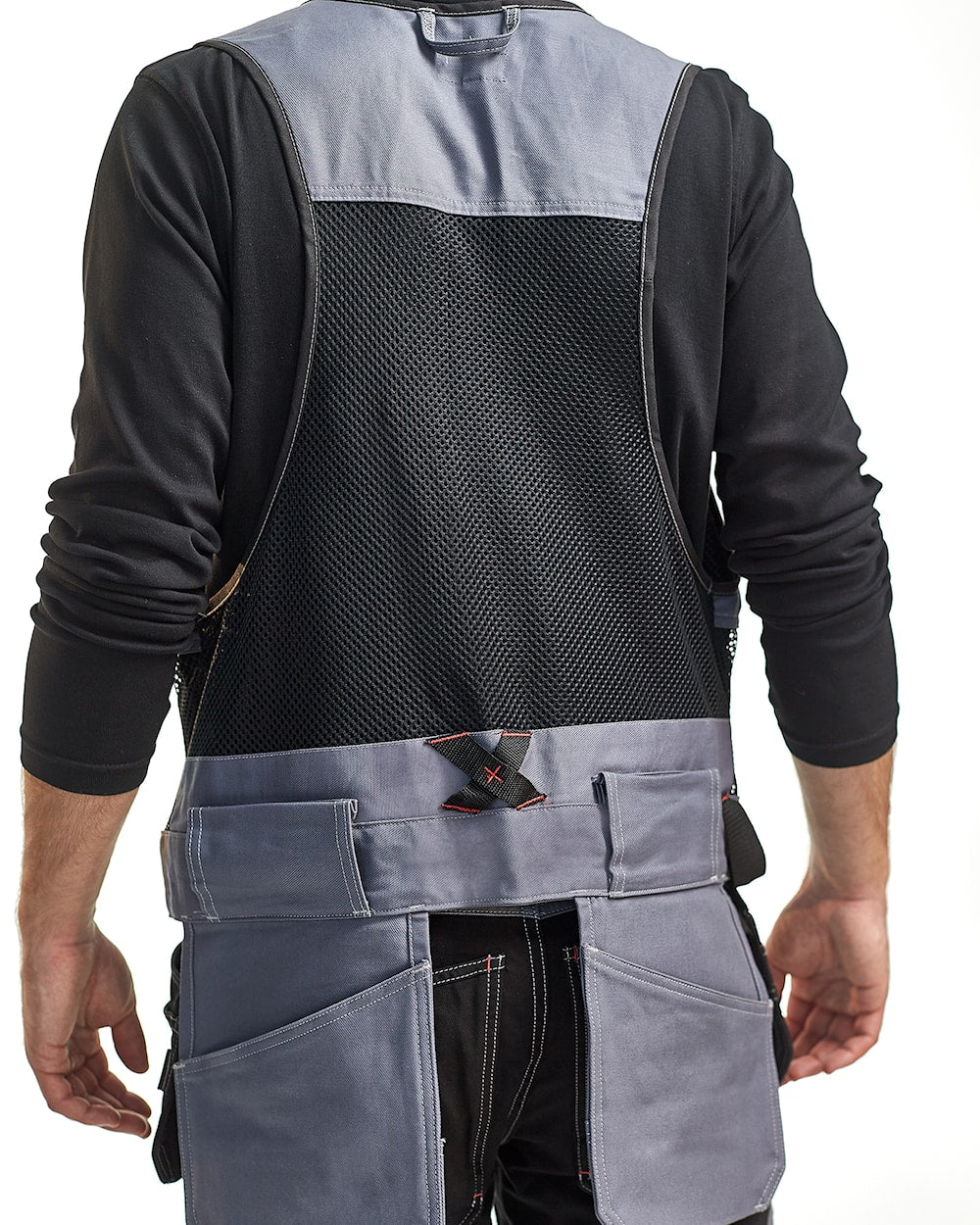 Blaklader Waistcoat 3100 #colour_grey-black