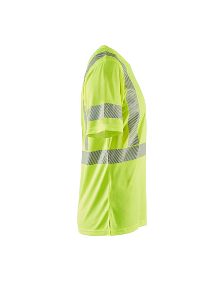 Blaklader Women's Hi-Vis T-Shirt 3336 #colour_hi-vis-yellow