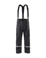 Blaklader Rain Trousers Hi-Vis Level 2 1302 #colour_black