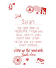 The Christmas Shop Personalisable Kids Letter To Santa Tee