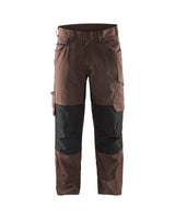 Blaklader Service Trousers with Stretch 1495 #colour_brown-black