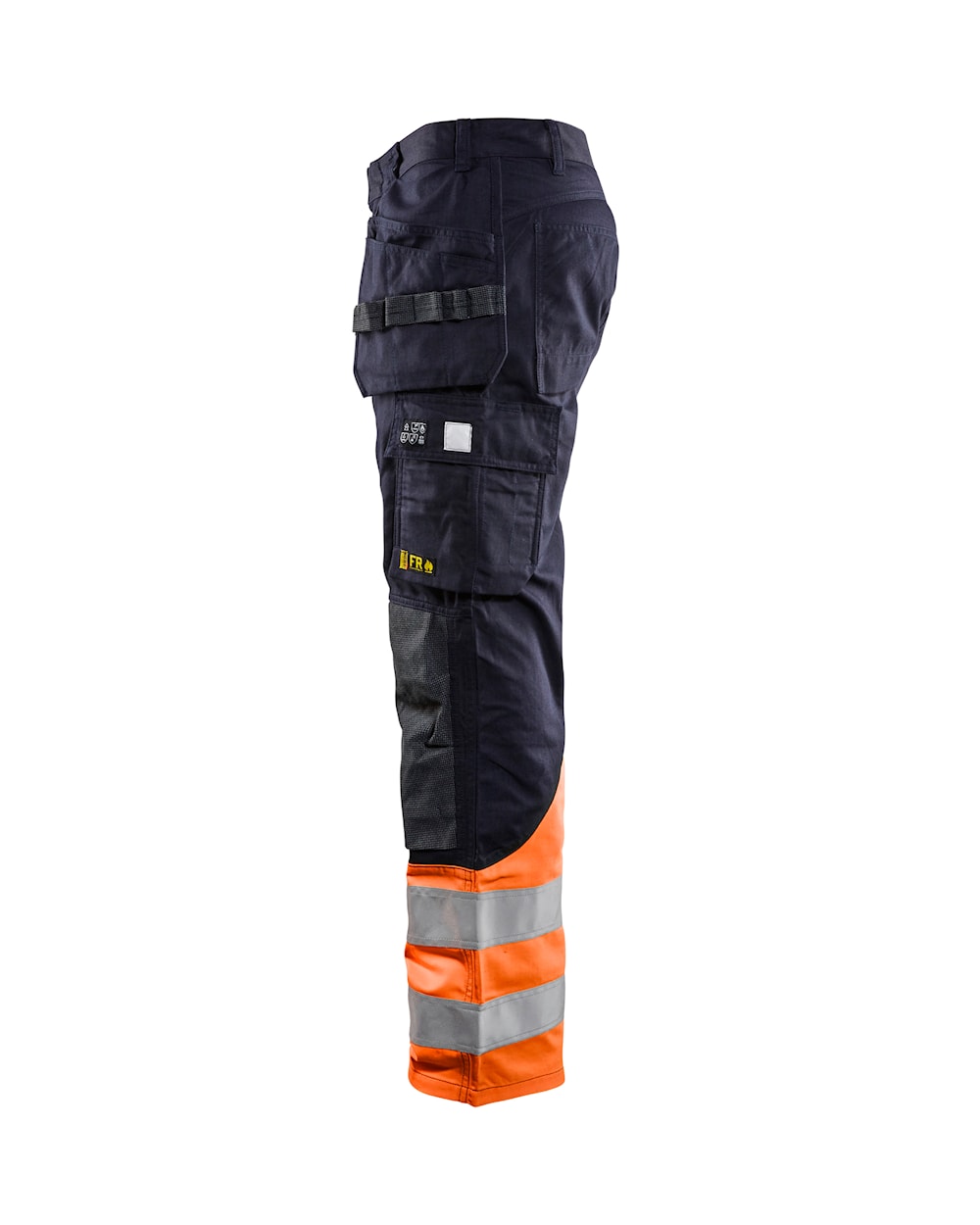 Blaklader Multinorm Inherent Trousers 1489 #colour_navy-blue-orange