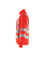 Blaklader Women's Hi-Vis Sweatshirt 3308 #colour_red-hi-vis