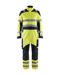 Blaklader Multinorm Inherent Overalls 6089 #colour_hi-vis-yellow-navy-blue