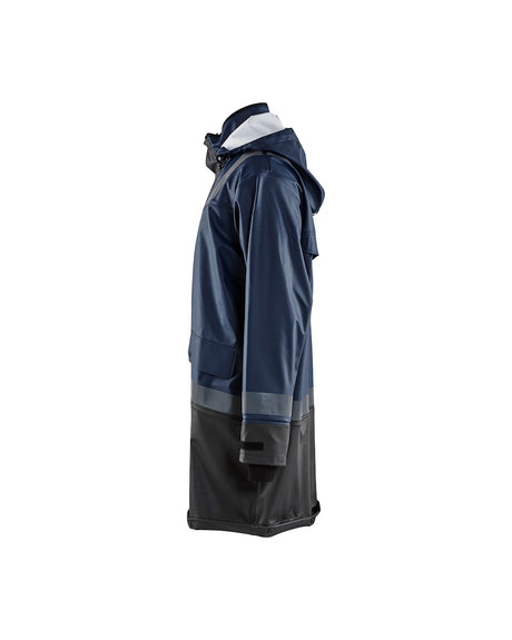 Blaklader Raincoat Level 2 4321 #colour_dark-navy-black