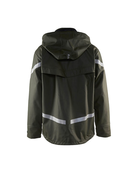 Blaklader Rain Jacket Level 2 4305 #colour_army-green