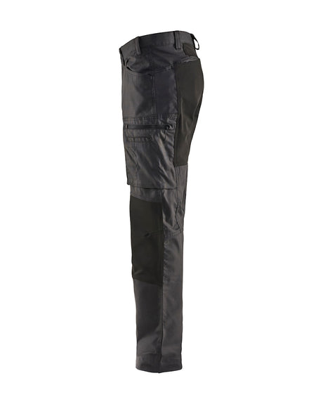 Blaklader Service Trousers with Stretch 14591146 #colour_dark-grey-black