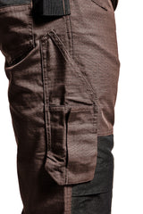 Blaklader Service Trousers with Stretch 1495 #colour_brown-black