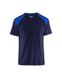 Blaklader T-Shirt 3379 #colour_navy-blue-corn-blue