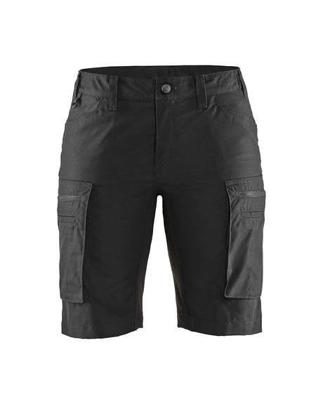 Blaklader Women's Service Shorts with Stretch 7149 #colour_black