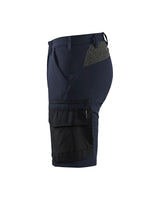 Blaklader Service Shorts 4-Way Stretch 1423 #colour_dark-navy-black