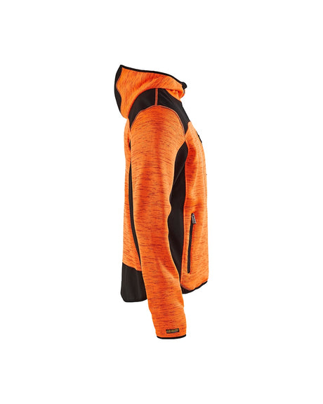 Blaklader Knitted Jacket 4930 #colour_orange-black