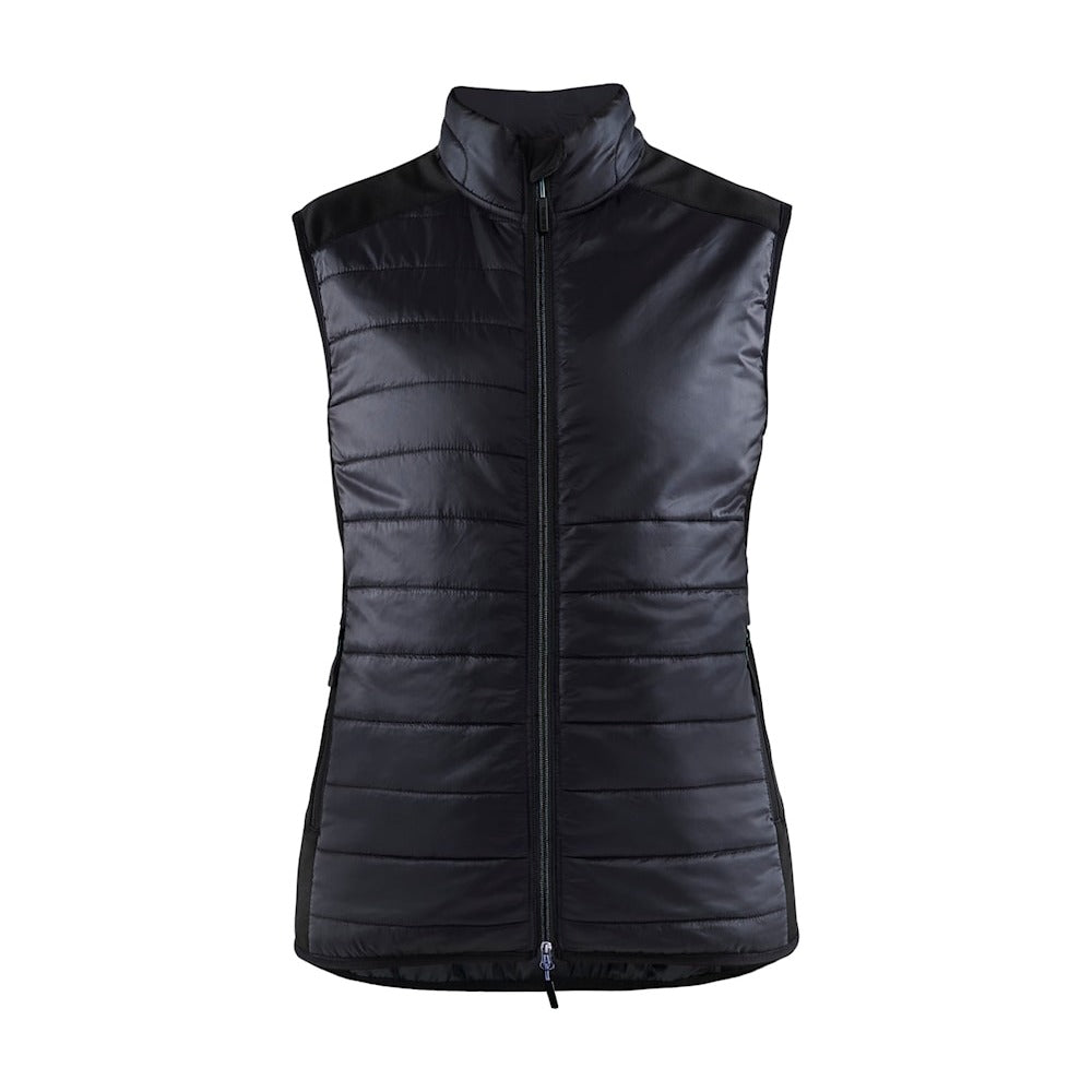 Blaklader Vest Warm-Lined Women 3864 #colour_black-dark-grey